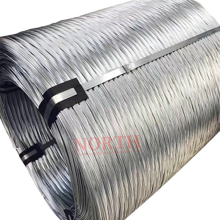 Hot Dipped Manufacturer Nylon Coated Binding Wire Galvanized Heavy Duty Metal Gi Steel Wire in stock