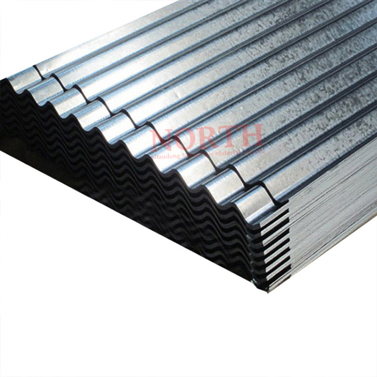 Aluzinc Aluminum Zincalume Galvalume Corrugated Steel Roofing Sheet AZ275 16 Gauge Metal Roofing GL Corrugated Roof Tile Panel