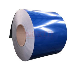 Customized Ral Series Color Paint Rolls PPGL PPGI Aluzinc Prepainted Galvalume Steel Coils for Roof Tile Sheet Wall Panel