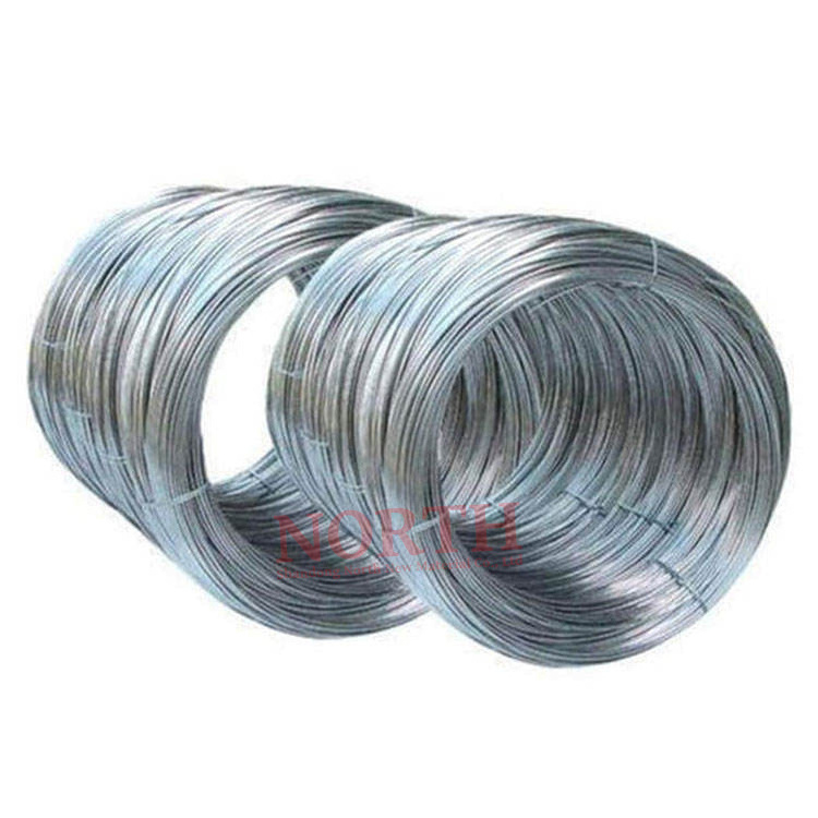 Low Carbon Steel Hot Dip BGW 22/24/26 Z50 Z80 Z100 GI Soft Iron Wire Galvanized Steel Wires for Metal Wire Mesh