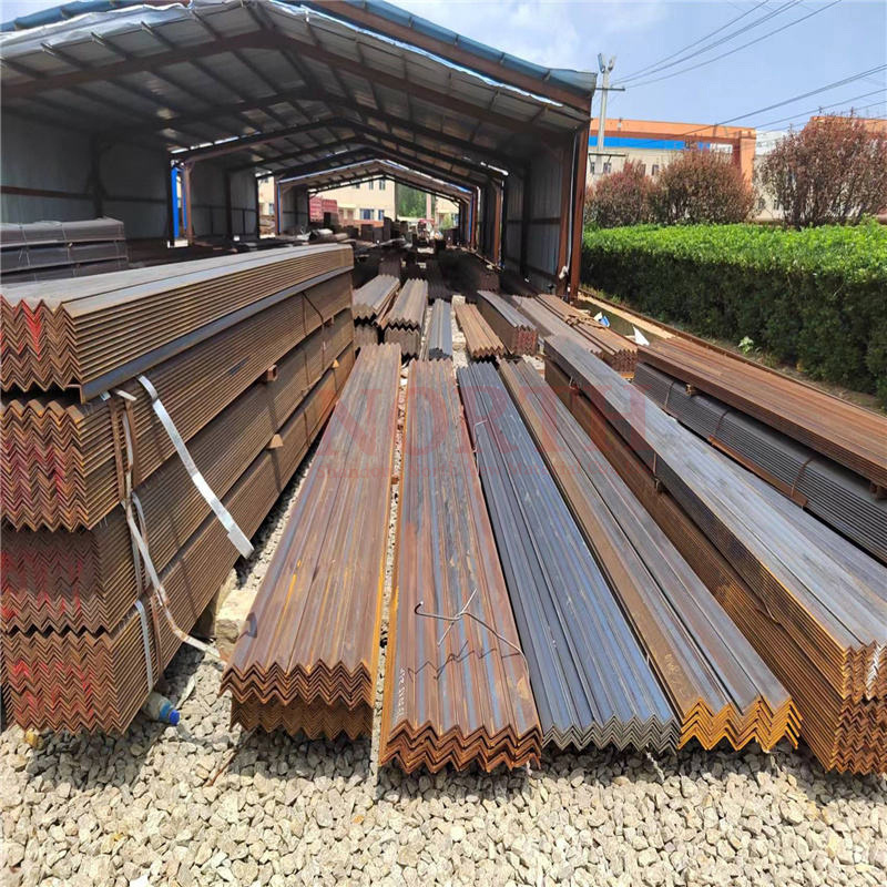 8mm Carbon Steel Angle Bar Price per KG Q235 Q345 Hot Rolled Cold Rolled Carbon Steel Angel Value Metal Iron Bars Mild V L Bars