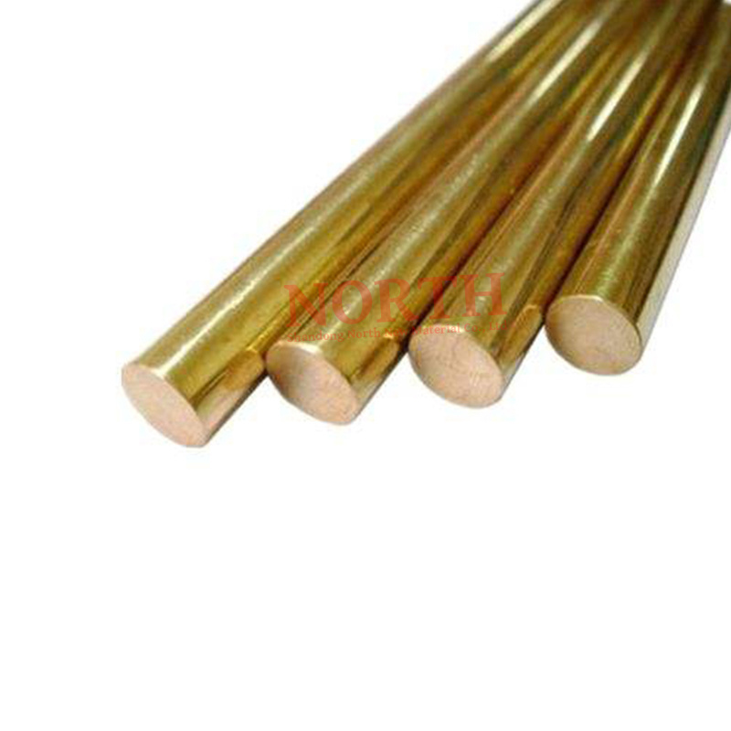 99.99% High Quality  China High Purity  pure copper C1100 T2 TP1 brass round bar copper bar price per kg