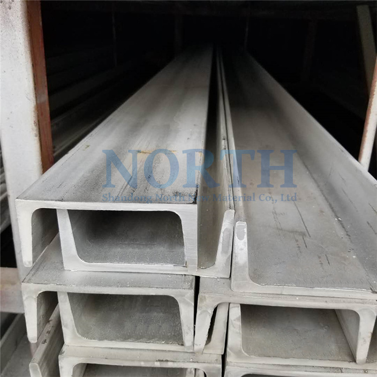 Stainless Steel C U Type Channel Profile Bar 201 304 316L Stainless Steel Channel Bars Extrusion Decorative Profile U Beam