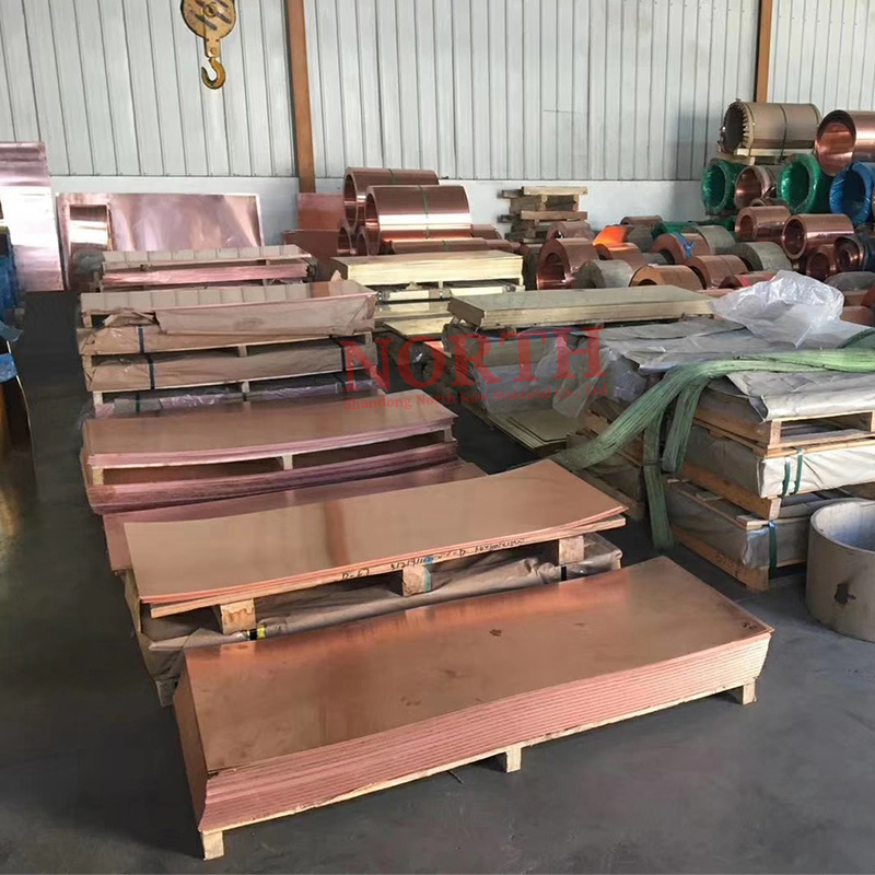 Plaque/feuille De Cuivre Pur T2 - Épaisseur 0.5mm à 4.0mm - Taille Sur Mesure (50-200mm) - Découpe Laser