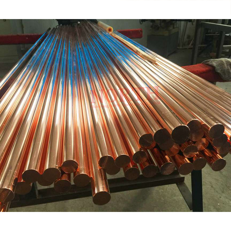 High Quality 99.9% Purity Copper Rod Customized Straight Copper Round Square Bar Bronze Price/Kg C11000 C10200 Manufacturer