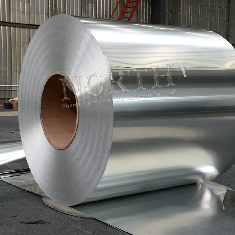 Mill Finish Aluminum Alloy Coil 6083 6061 Coated Mirror Aluminum Coil 5052 1050 Aluminium Strip Coils Allumino Roll