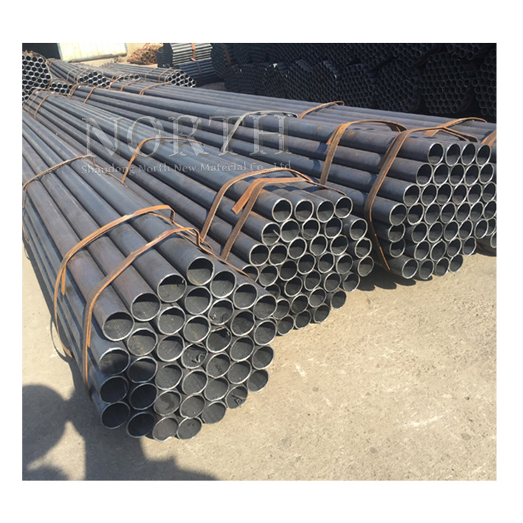 ASTM A106 Grade B Round Carbon ERW Welded Steel Pipe High-Temperature Seamless Carbon Steel Boiler Water Pipe 8 Inch Carbon Tube