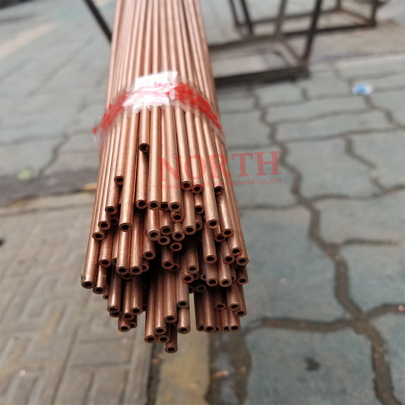 Large Diameter AC Air Conditioner Refrigeration Copper Pipe Bronze Tube Small Diameter Copper Tube Rectangular Factory Price