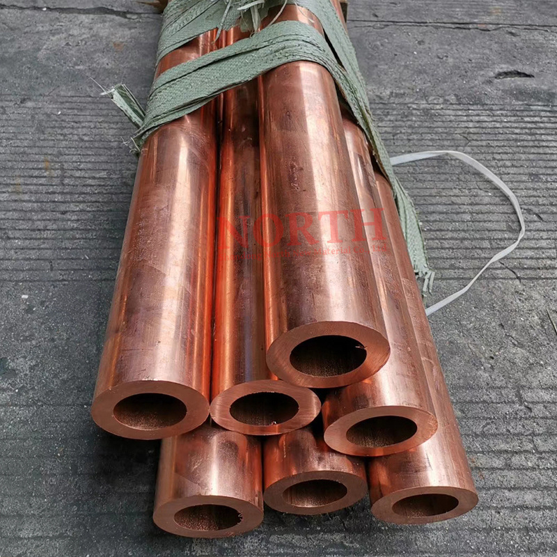 Large Diameter AC Air Conditioner Refrigeration Copper Pipe Bronze Tube Small Diameter Copper Tube Rectangular Factory Price