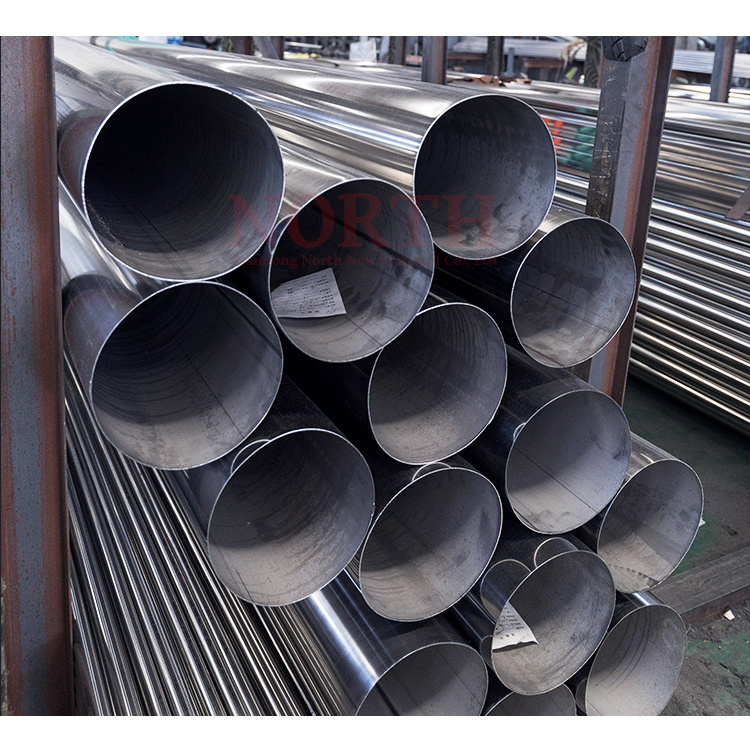 310 316 430 2B BA Stainless Steel Round Tubes HL 8K Mirror Cold Rolled Seamless Steel Pipe