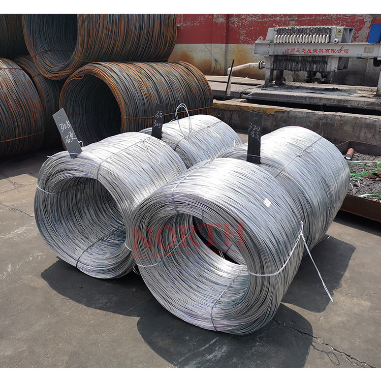 Hot Dip Zinc Coated SAE1006/SAE1008 GI Binding Wire Rope Iron Hot Dipped Electro Galvanized Steel Wire for Fence