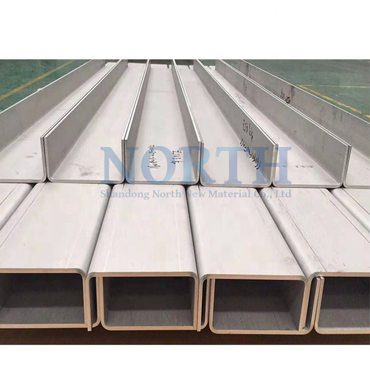 Stainless Steel C U Type Channel Profile Bar 201 304 316L Stainless Steel Channel Bars Extrusion Decorative Profile U Beam