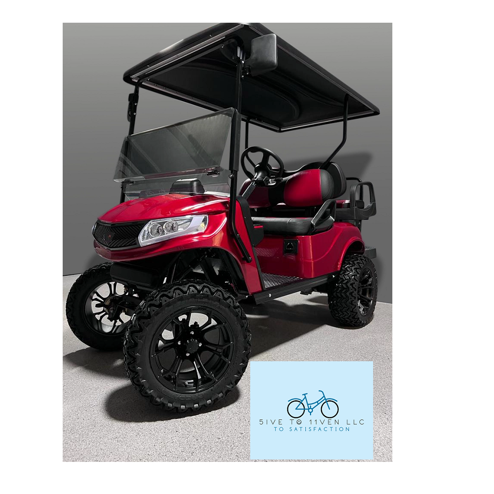 NEW Golf Cart 2024 Navita Phoeniks Ruby Red Color Golf Carts Ready to Ship