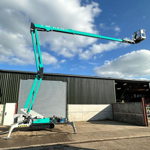 Affordable Quality Design 10-22m Trailer Hydraulic Towable Man Boom Lift Cherry Picker