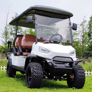 Top Supply For 2022 Model Original 2 4 6 8 10 12 Seater Cheap Price Golf Carts 72V Lithium Battery Customized Electric Carts