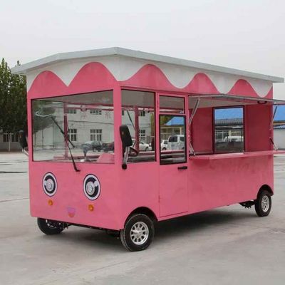 Company Price Mobile Hotdog Food Trucks Mobile Ice Cream Food Truck Trailer Crepe Food Cart for Sale Frozen Car Italy Kingdom