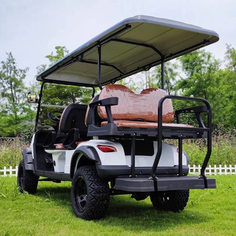 Top Supply For 2022 Model Original 2 4 6 8 10 12 Seater Cheap Price Golf Carts 72V Lithium Battery Customized Electric Carts