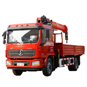 Shacman Delong L3000 3 Ton 5 Ton 12 Ton Dump Truck with Crane Truck Mounted Crane