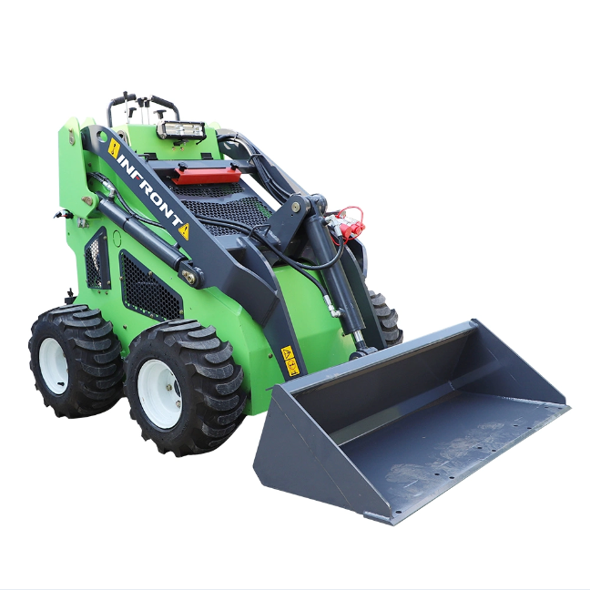 Mini and small Wheel Electric Agricultural Loader Crawler Compact Small Skid Steer Loader