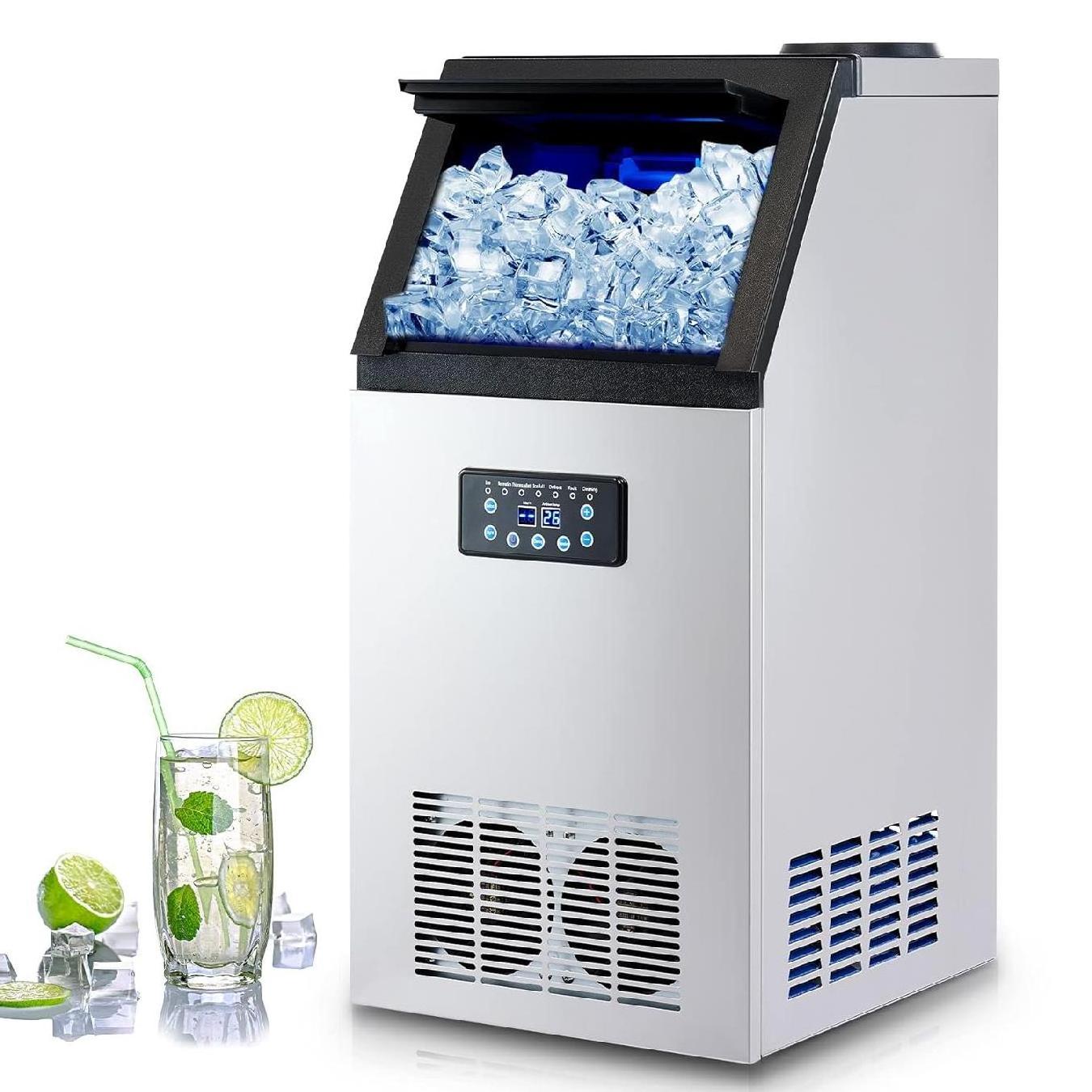 Clear Cutter 1000kg 25 Ton Machine 2500kg Under Counter Maker Ice Machines