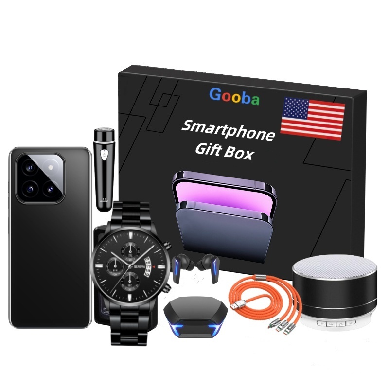 2024 High Cost-effective Muslim Gifts Electronic Gift Box TAYA Smartphone 6 in 1 Gift Box Set 100% get an Android Mobile Phone