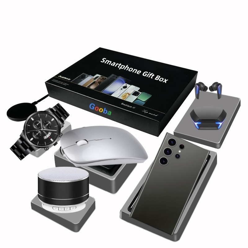 2024 High Cost-effective Muslim Gifts Electronic Gift Box TAYA Smartphone 6 in 1 Gift Box Set 100% get an Android Mobile Phone