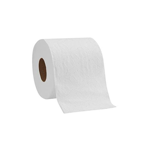 Eco Friendly Custom Logo Toilet Paper Rolls Degradable White Tissue Paper virgin tissue paper toilet bathroom Wholesale Supplier