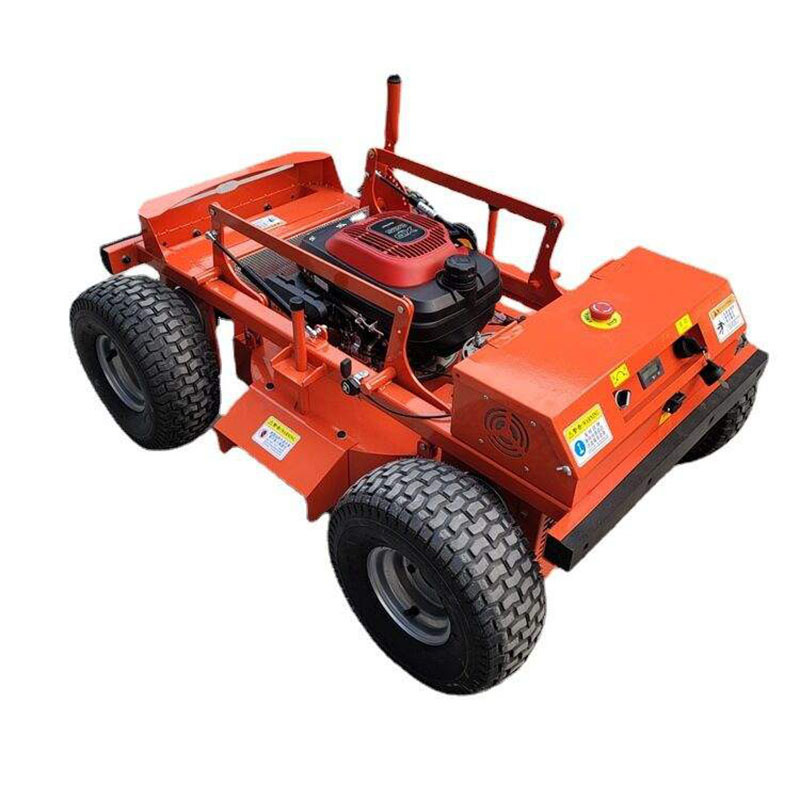 Good agriculture cordless lawn mowers crawler robot mowers mowing machine for garden use