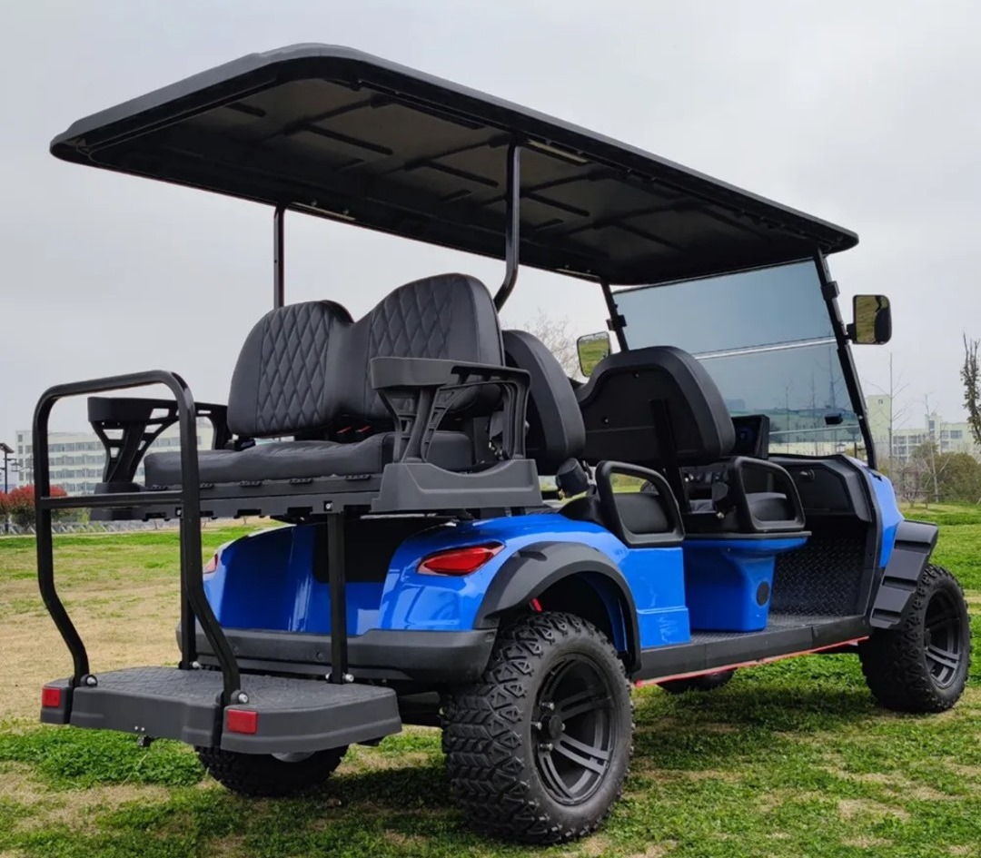 Brand New 72V Lithium Battery Solar 6 Seaters Off Road Electric Street Legal Golf Cart Buggy