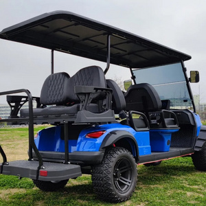 Brand New 72V Lithium Battery Solar 6 Seaters Off Road Electric Street Legal Golf Cart Buggy