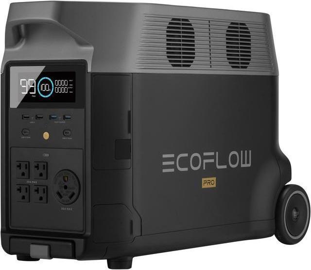 EcoFlow DELTA Pro Portable Power Station 3600Wh Capacity Solar Generator