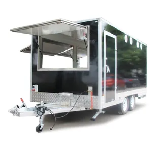 Mobile Pizza Oven Food Truck Commercial Concession Trailer Fully Equipped Mobile Pizza BBQ Fast Food Trailer For Sale