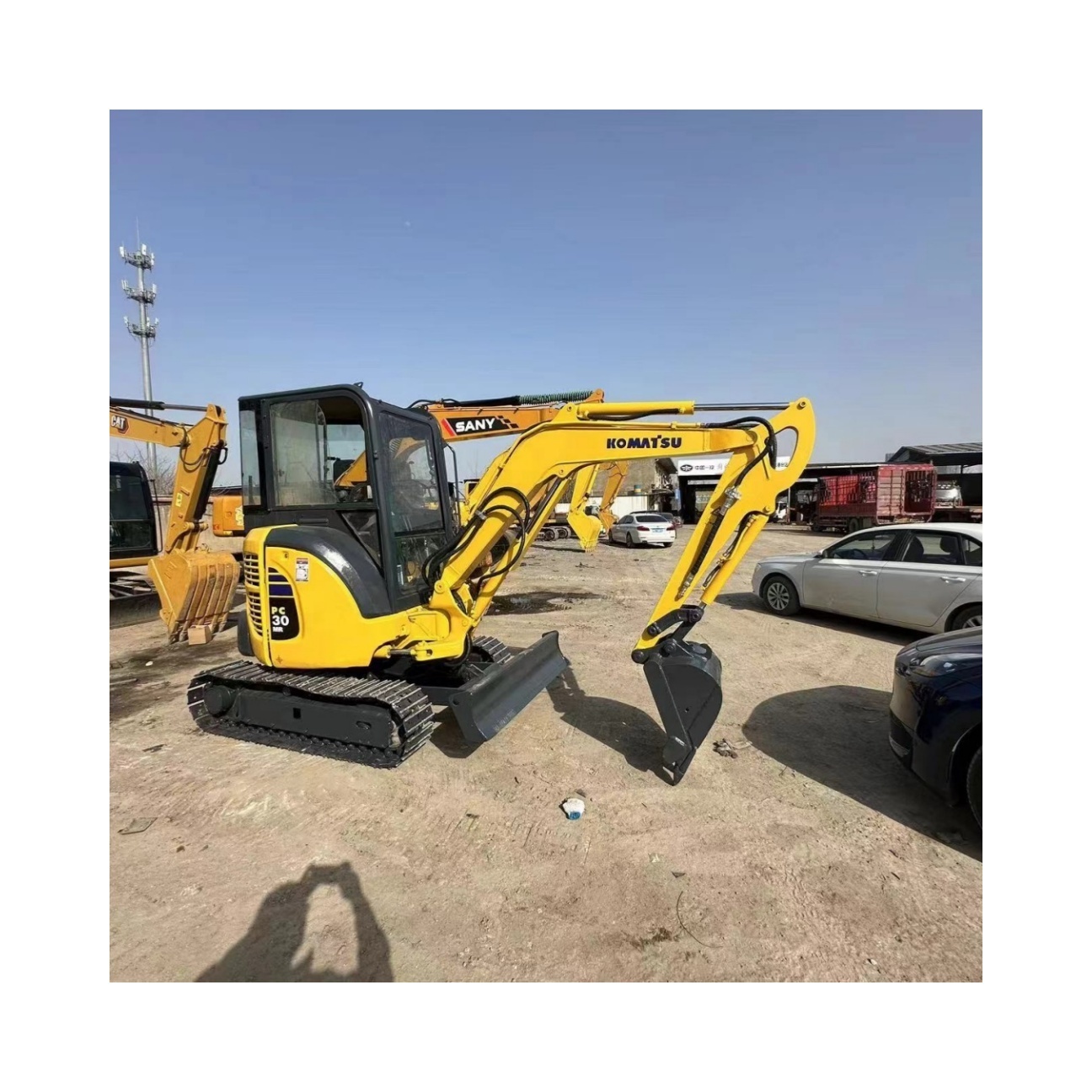 hot selling Komatsu PC30 used Excavator Komatsu Mini secondhand digger r For construction for sale in shanghai