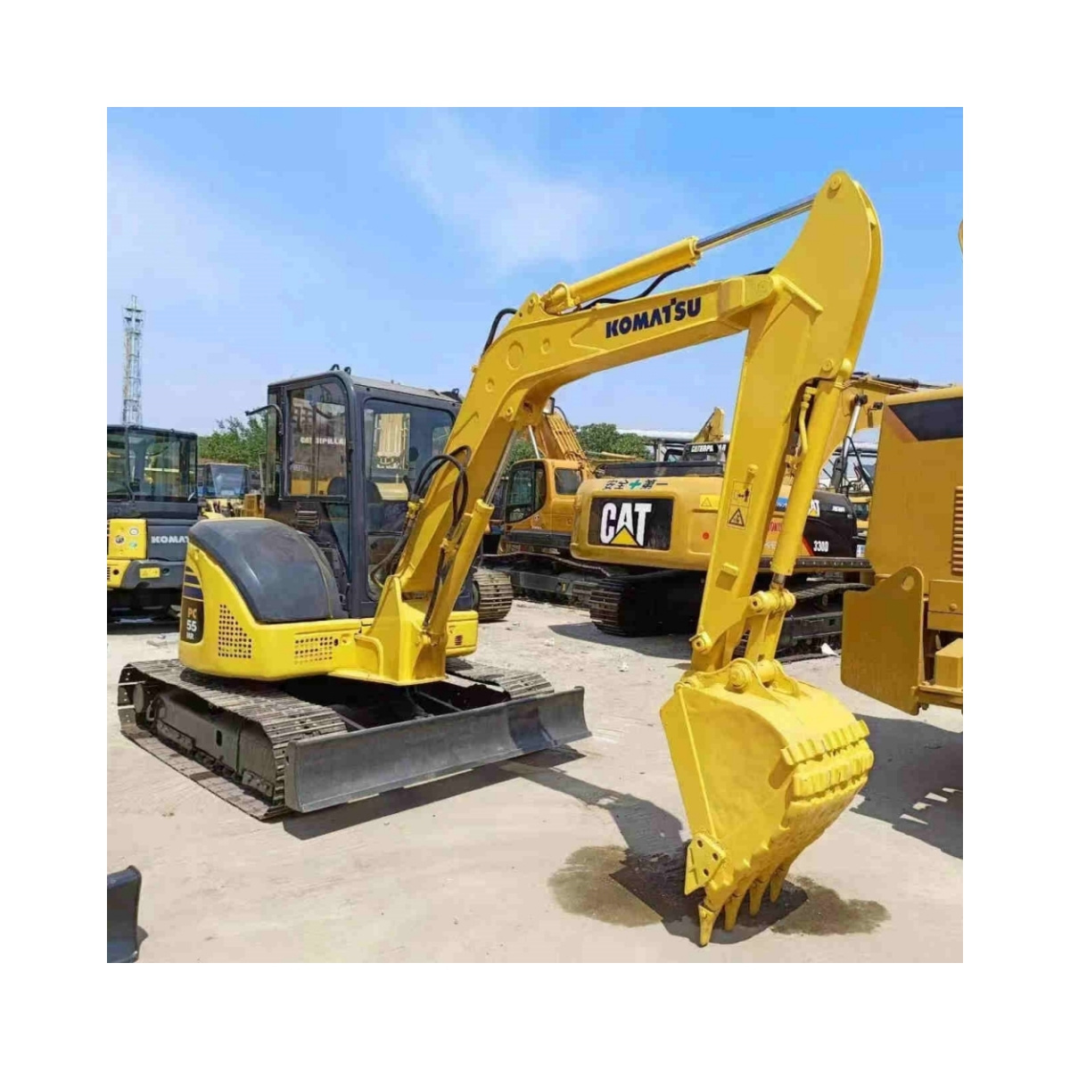 Good Quality Used Komatsu Excavator PC55MR2 for sale Komatsu Excavator pc55mr with low price