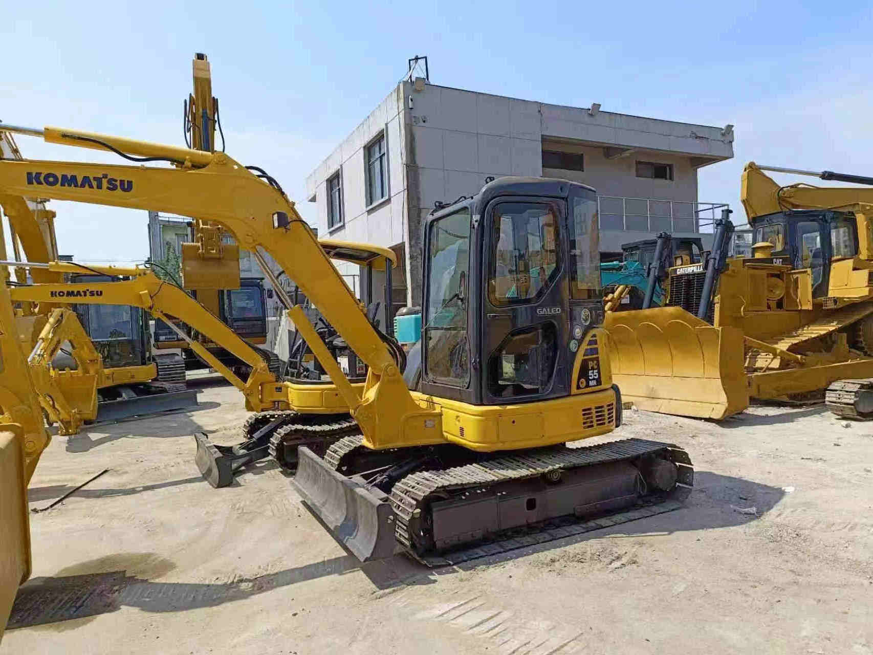 Good Quality Used Komatsu Excavator PC55MR2 for sale Komatsu Excavator pc55mr with low price