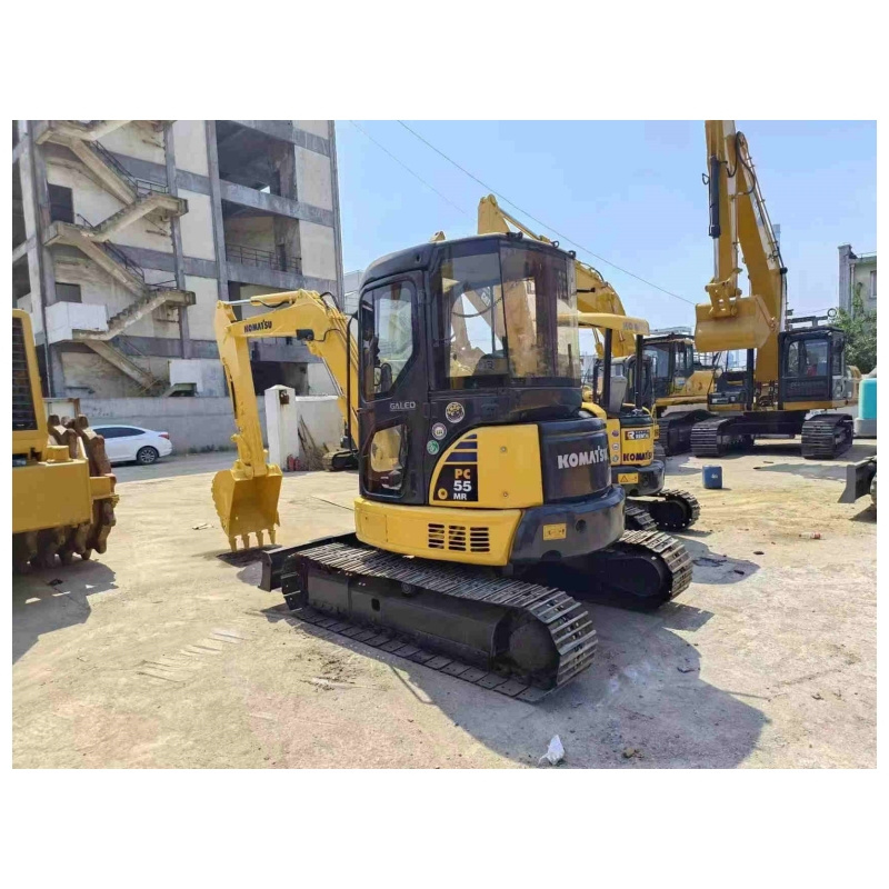 Good Quality Used Komatsu Excavator PC55MR2 for sale Komatsu Excavator pc55mr with low price