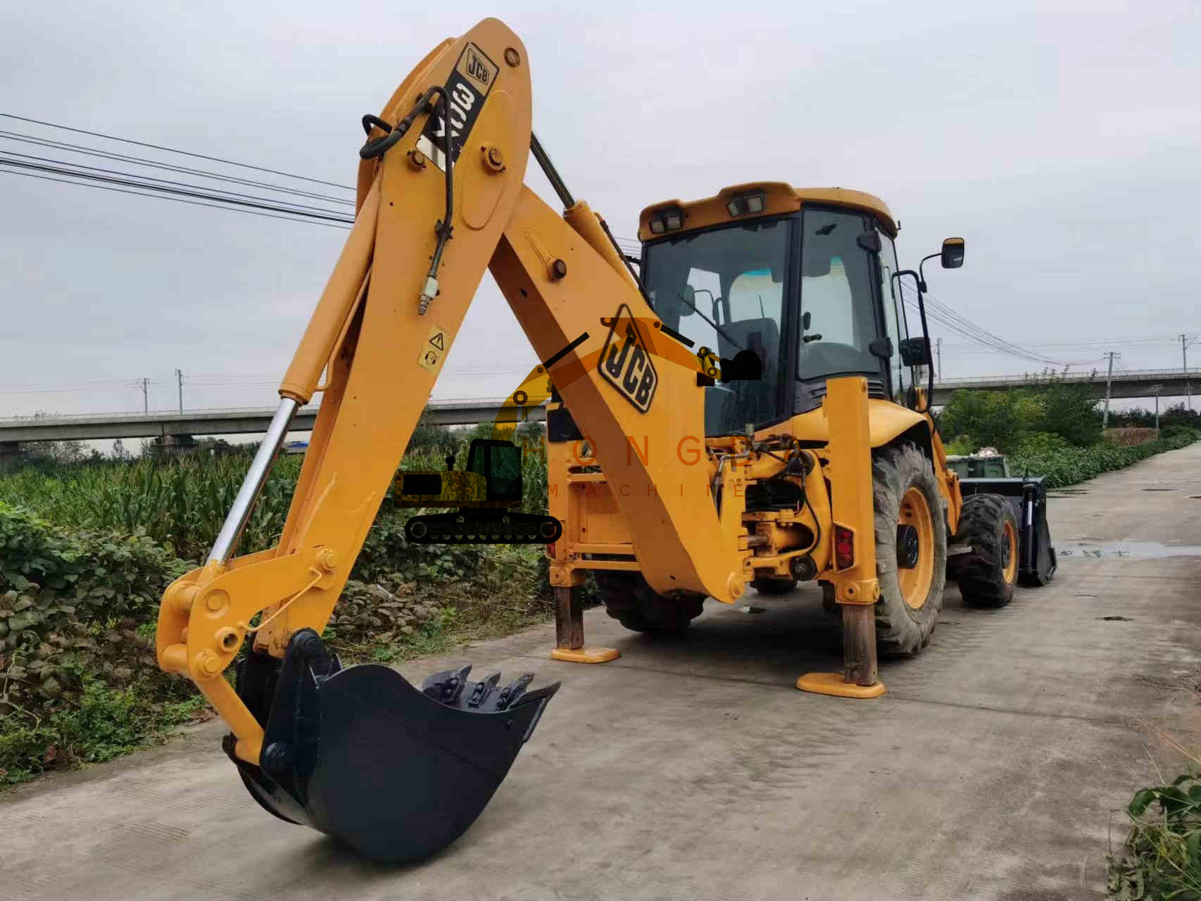 Used JCB 3CX Towable backhoe for Sale/Used Backhoe Loader 3CX Wheel Loader JCB3CX