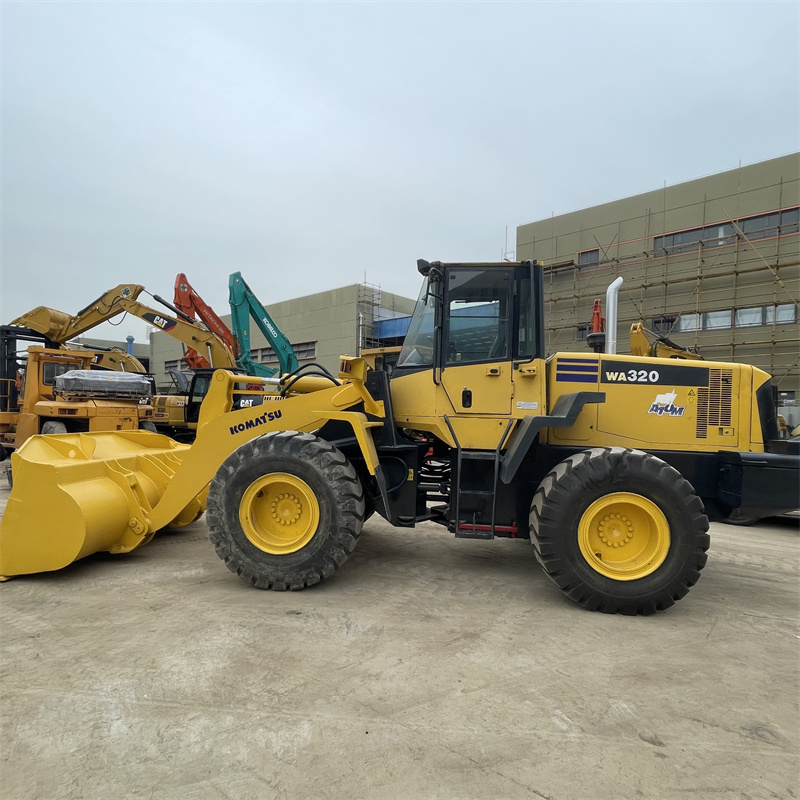 Used Komatsu WA320 Loader Used Komatsu wheel loader WA 100 120 320 380 470 10ton 20ton 30ton Loader for sale