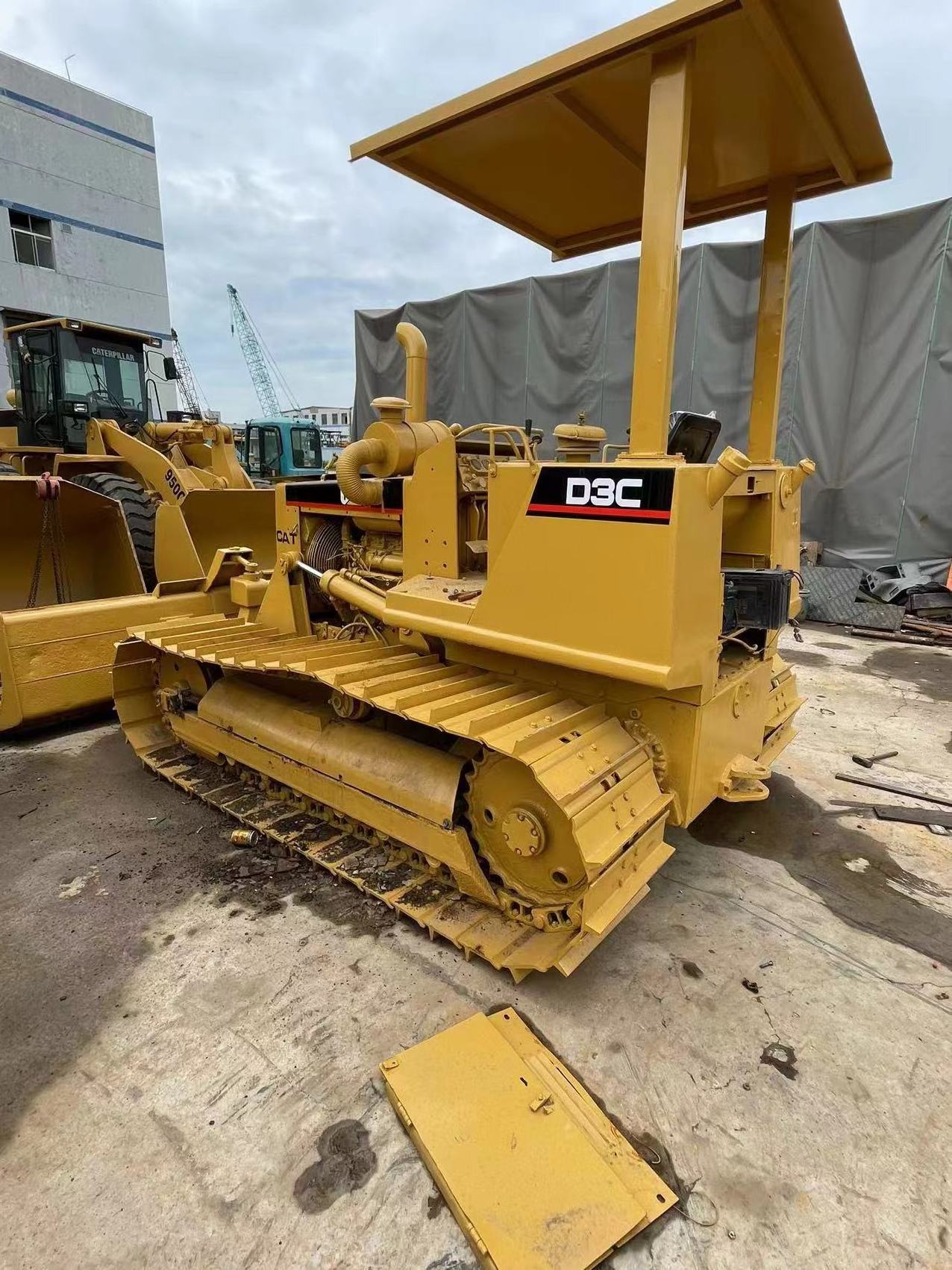 Used Cat Mini Bull Dozer D4H Caterpillar D3C D3G D4H D5G D5 Small Bulldozer