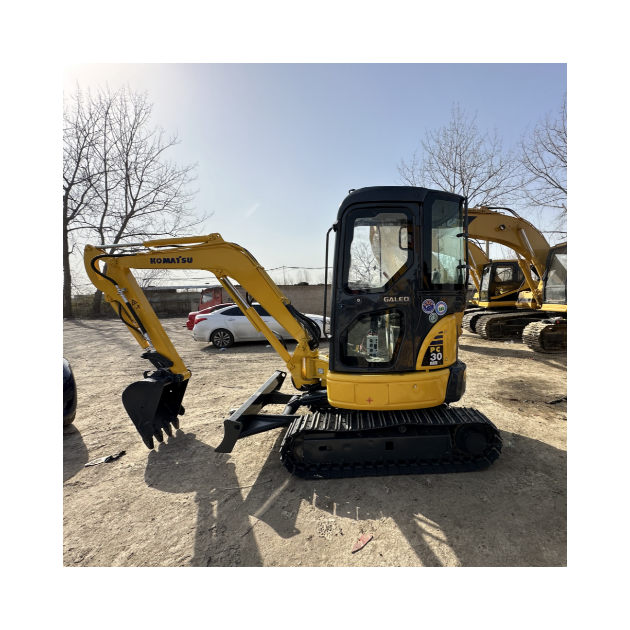 hot selling Komatsu PC30 used Excavator Komatsu Mini secondhand digger r For construction for sale in shanghai