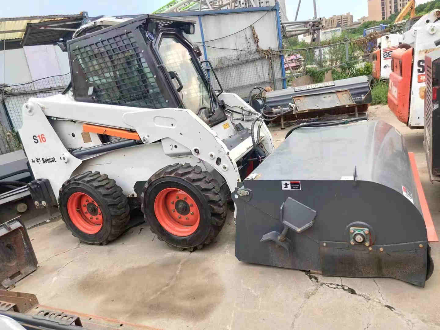 Used Small Loader Bobcat s130 S160 S185 Secondhand Skid Steer Loader S150 With Good Condition