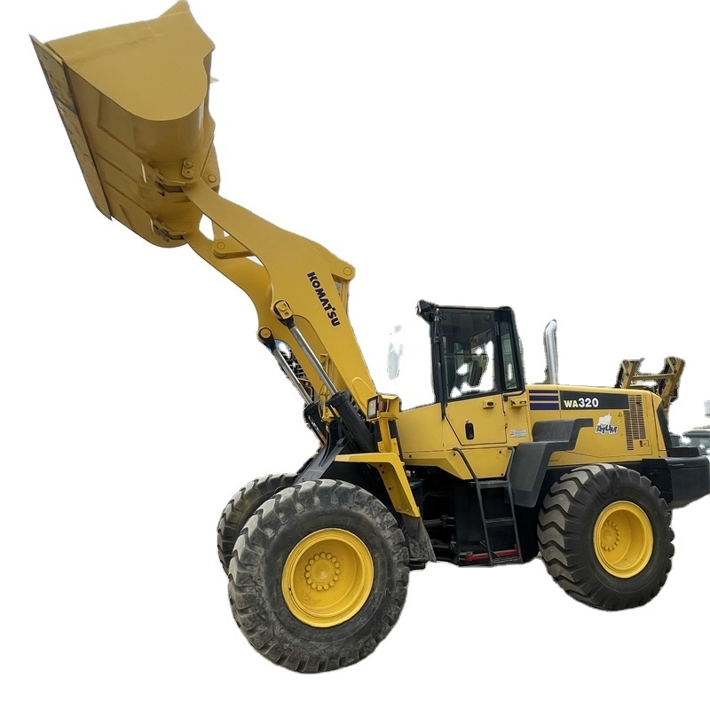 Used Komatsu WA320 Loader Used Komatsu wheel loader WA 100 120 320 380 470 10ton 20ton 30ton Loader for sale