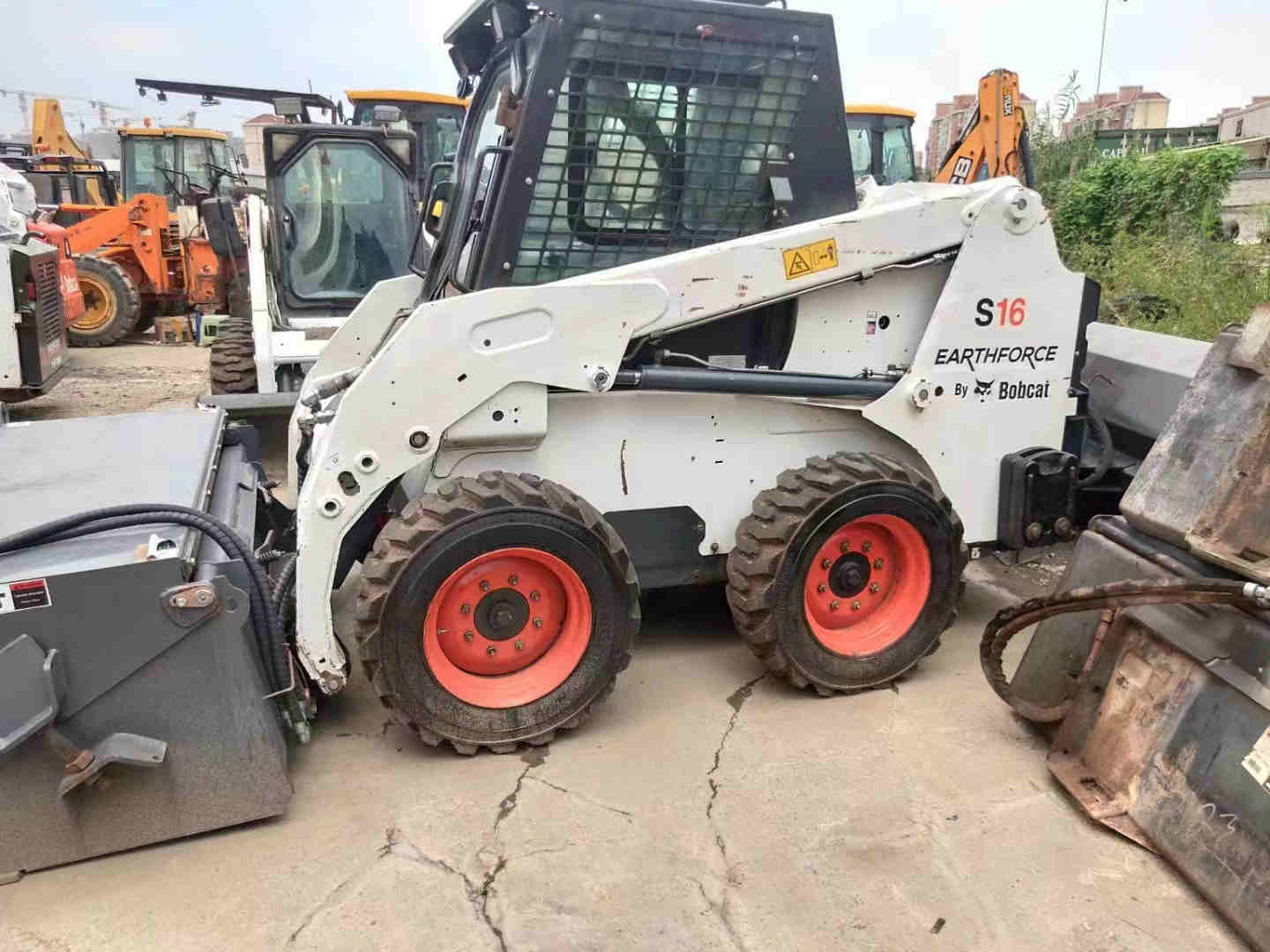 Used Small Loader Bobcat s130 S160 S185 Secondhand Skid Steer Loader S150 With Good Condition