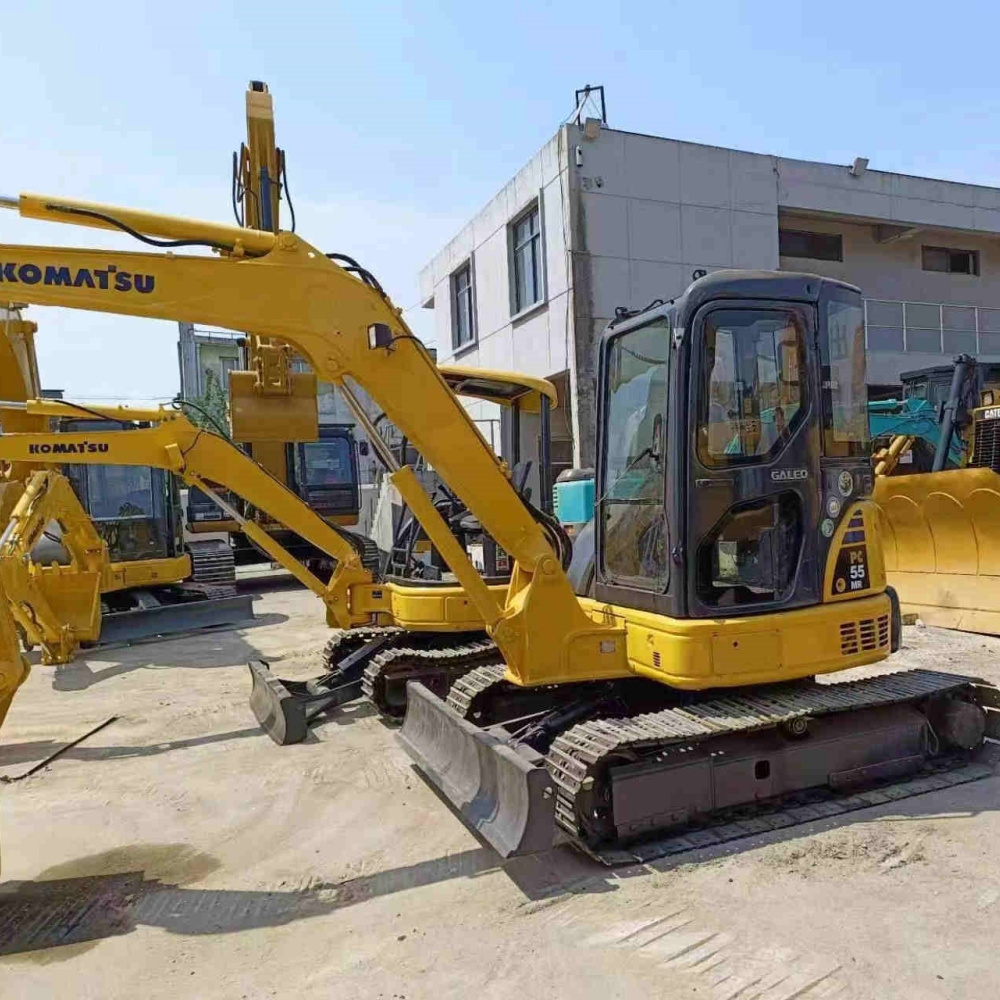 Good Quality Used Komatsu Excavator PC55MR2 for sale Komatsu Excavator pc55mr with low price