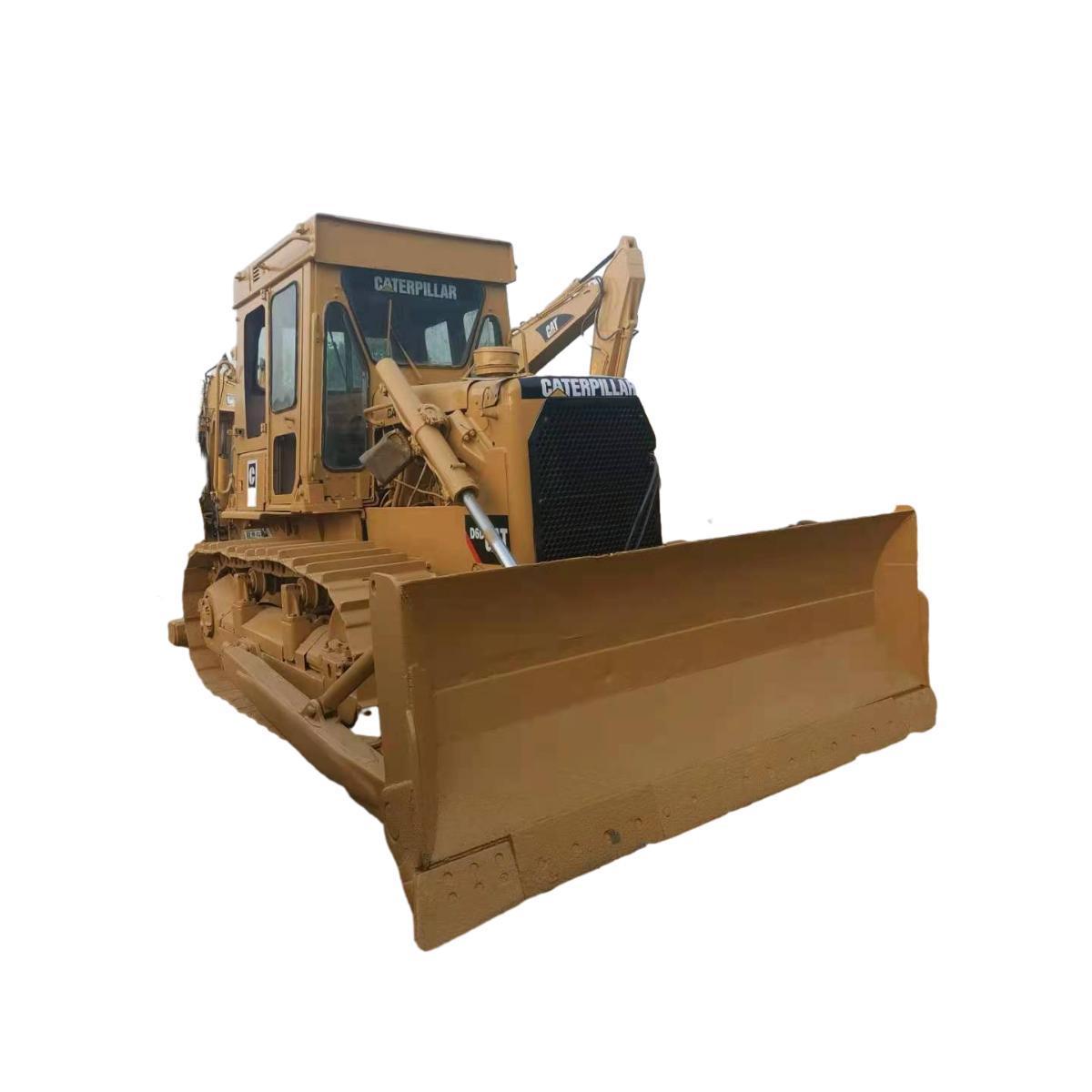 Caterpillar used dozer D6D D6H D6G D6R in stock second hand Cat D6D bulldozer with ripper d6 cat bulldozer low price