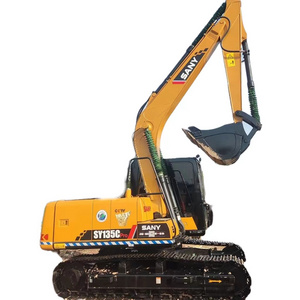 Cheap Original 13 Tons Second Hand Excavator Sany SY135cpro Used Construction Equipment Sany 135 Excavator For Sale