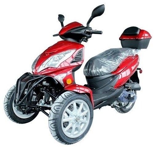 Wholesale discount sales New 50cc Gas Trike Scooter TKA Tadpoles Style w/ Auto Transmission