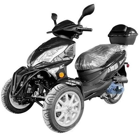 Wholesale discount sales New 50cc Gas Trike Scooter TKA Tadpoles Style w/ Auto Transmission