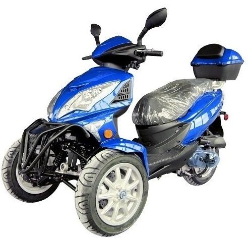 Wholesale discount sales New 50cc Gas Trike Scooter TKA Tadpoles Style w/ Auto Transmission