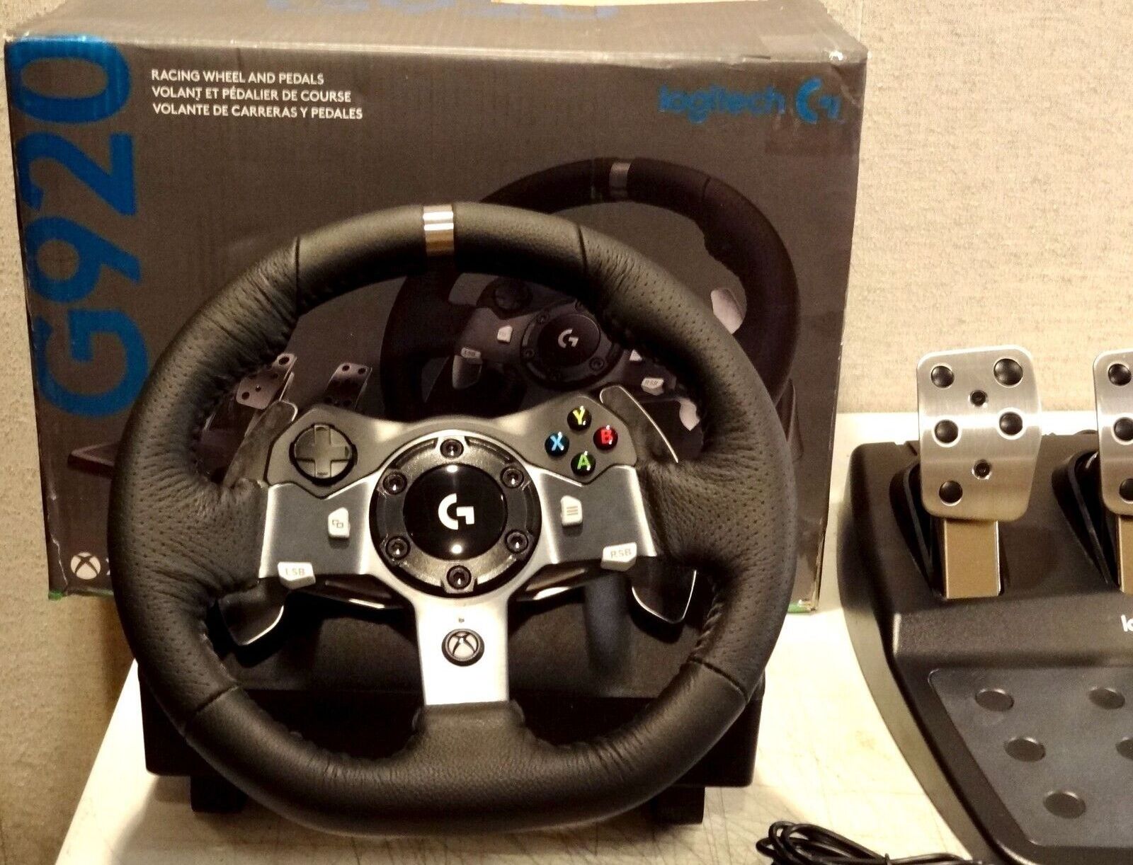 Wholesales Price On Logitechs G920 Driving Force Racing Wheel And Pedals, Factory Sealed Comes with 1 Year Warranty.